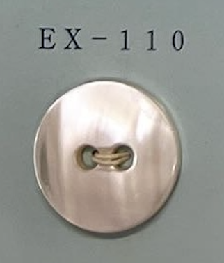 EX110 2 Holes, Borderless, Shell Button Tomoi