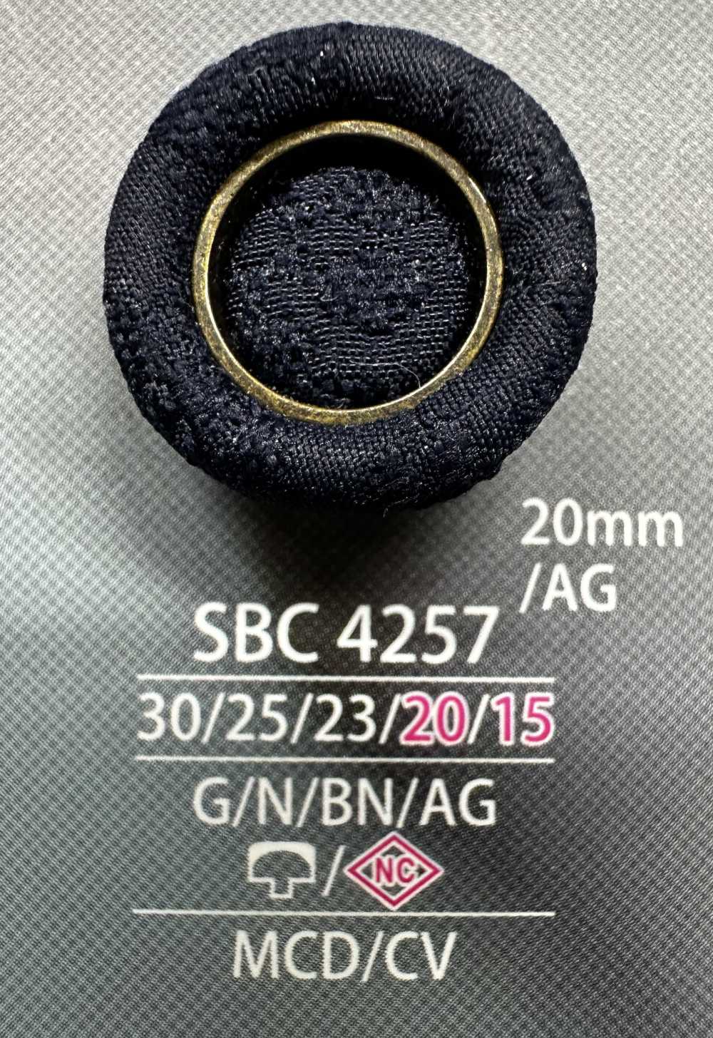 SBC4257 Ring Cap And Close Post Combination Cloth Button IRIS