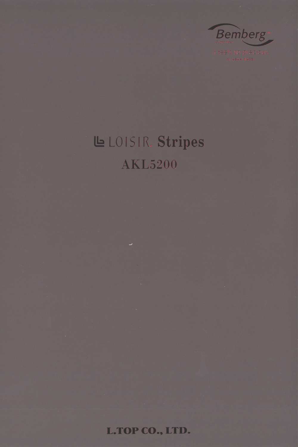 AKL5200-SAMPLE AKL5200 サンプル帳[Sample Card] L-top(LOISIR)