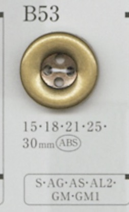 B53 ABS Resin 4-hole Button DAIYA BUTTON