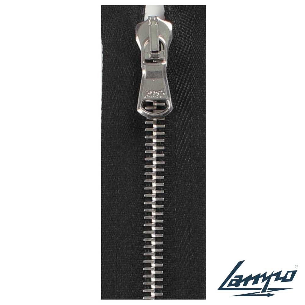 SL-5-SWE-CLOSED Super Lampo 5 Sizes Silver Stop[Zipper] LAMPO(GIOVANNI LANFRANCHI SPA)