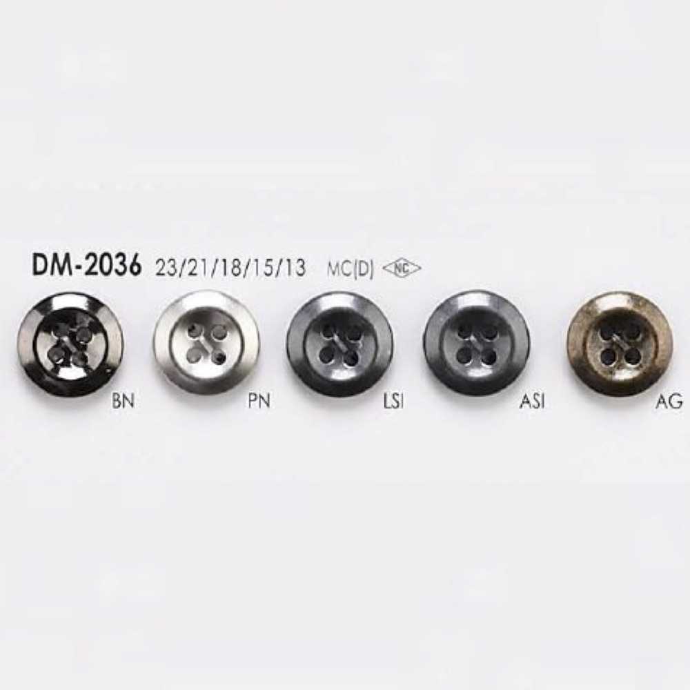 DM2036 Die-cast 4-hole Button IRIS