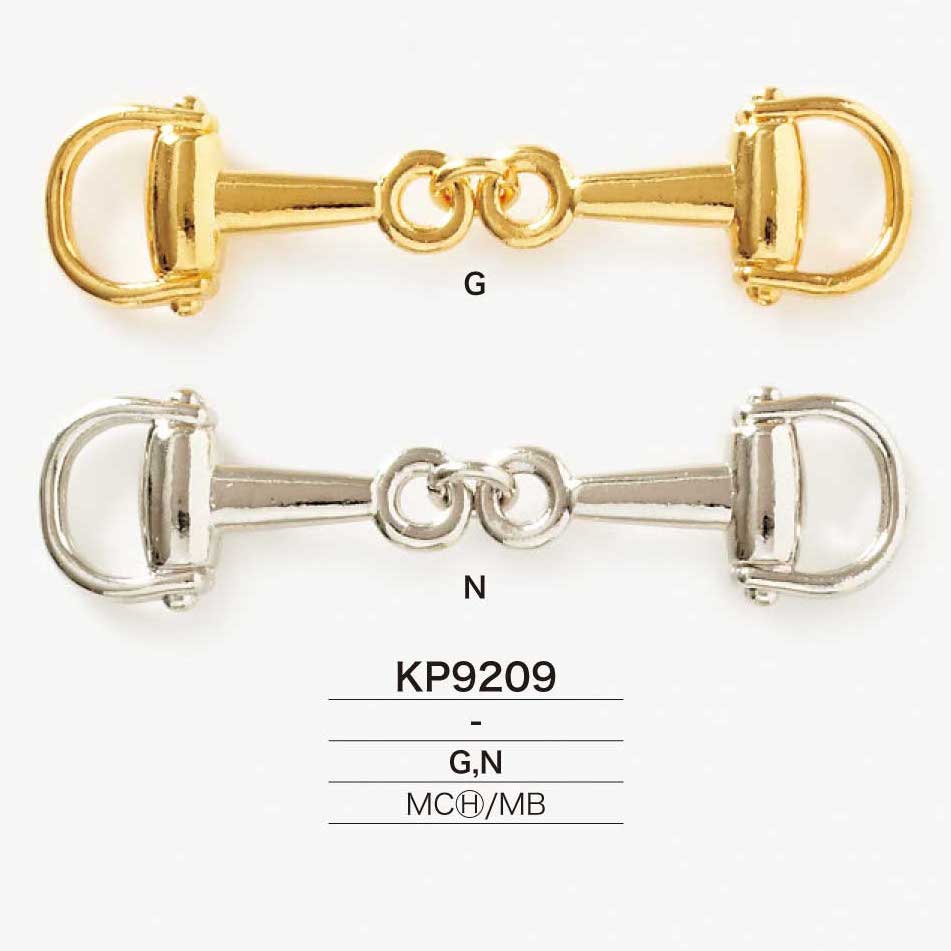 KP9209 High Cast/brass Horsebit[Buckles And Ring] IRIS