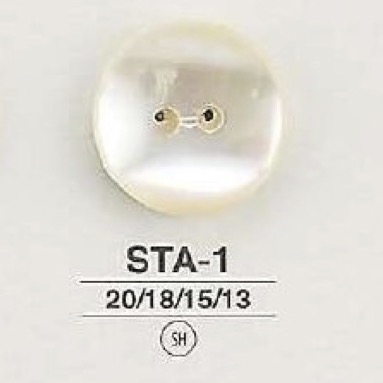 STA1 Made Of Shell With Two Front Holes Buttons IRIS