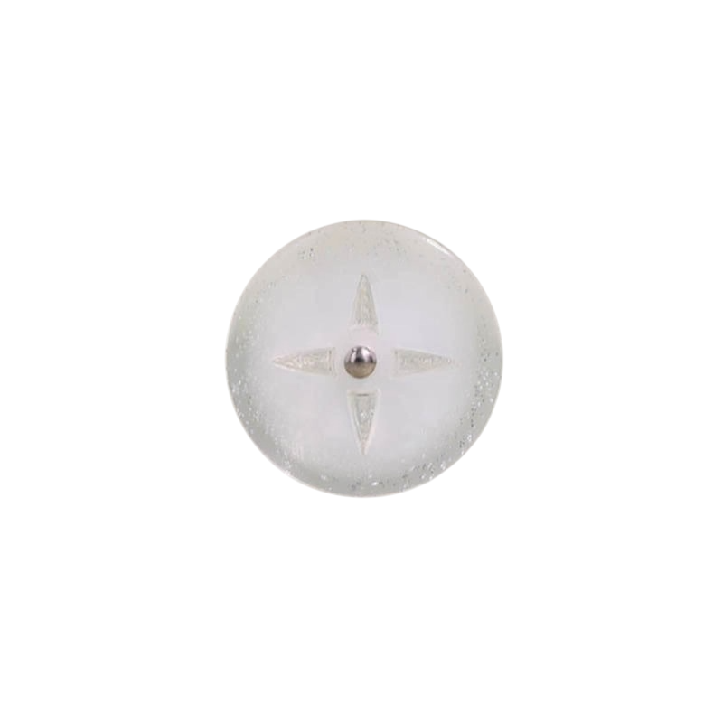 G6973 Brass/polyester Resin Jumper Button IRIS