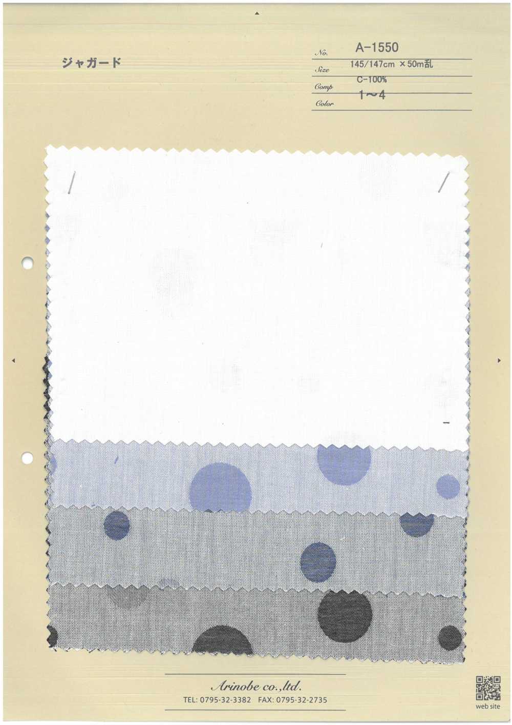 A-1550 Jacquard[Textile / Fabric] ARINOBE CO., LTD.