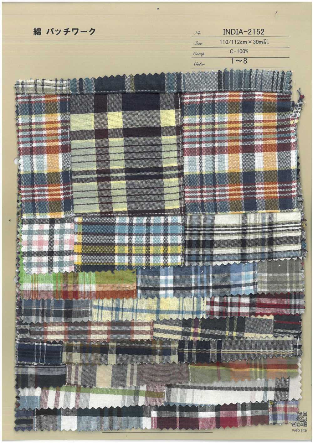 INDIA-2152 Cotton Patchwork[Textile / Fabric] ARINOBE CO., LTD.