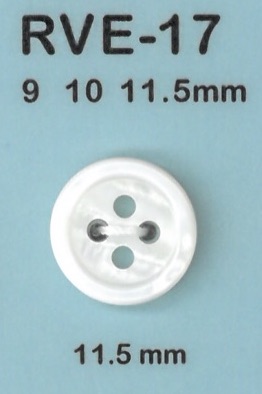 RVE17 4- Shell Button, Shell DAIYA BUTTON