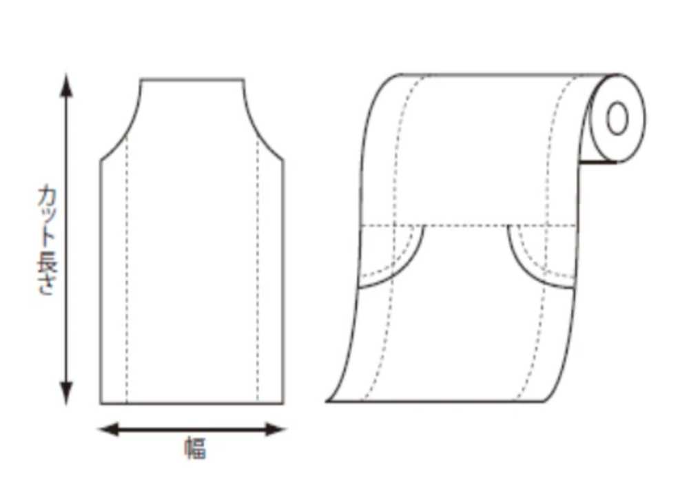 41460 Wide PE Gusseted Roll Cover Width 580/680mm X 900mm[Miscellaneous Goods And Others]