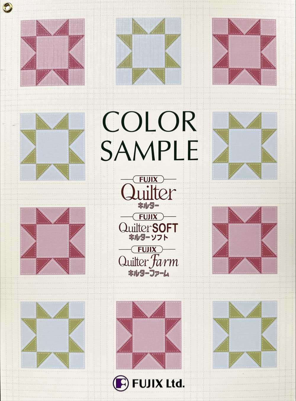 FUJIX-SAMPLE-19 Quilter Quilter Farm Sample Card FUJIX