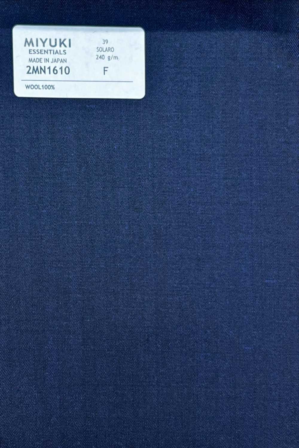 2MN1610 ESSENTALSSOLARO Navy[Textile] Miyuki Keori (Miyuki)