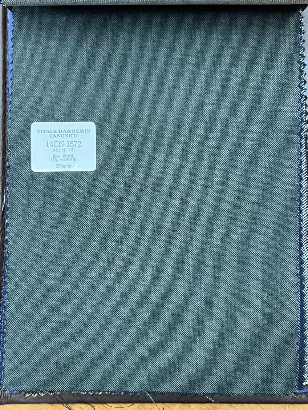 14CN1572 CANONICO N-STRETCH W/85 M15 Green No Pattern[Textile] CANONICO