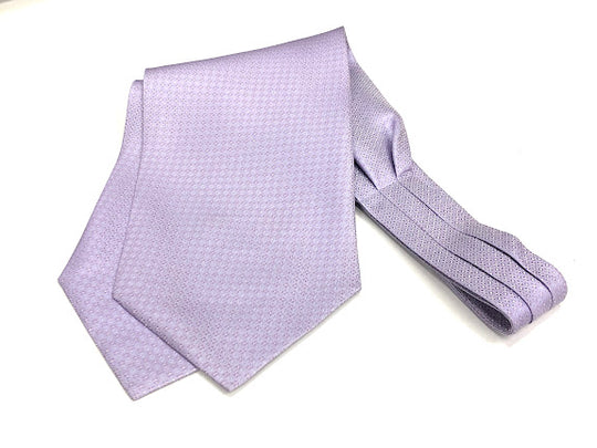 AS-112 Japanese Silk Ascot Tie Purple With Glitter[Formal Accessories] Yamamoto(EXCY)