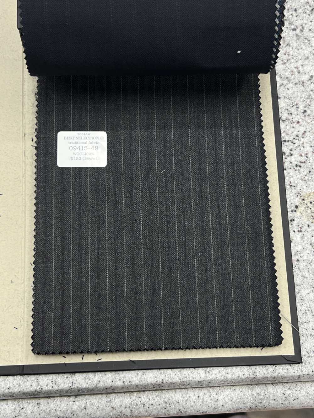 09415 TRADITIONAL FABRIC Multi-material Stripes For Suits[Textile] Kunishima Co., Ltd.