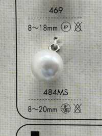 484MS Pearl-like Urea Material With Gold Button DAIYA BUTTON Sub Photo