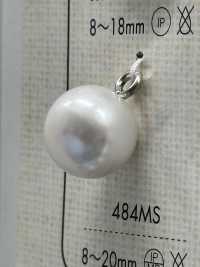 484MS Pearl-like Urea Material With Gold Button DAIYA BUTTON Sub Photo