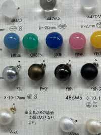 484MS Pearl-like Urea Material With Gold Button DAIYA BUTTON Sub Photo