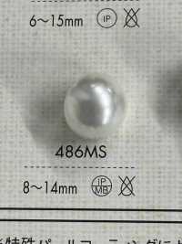 486MG Pearl-like Urea Material With Gold Button DAIYA BUTTON Sub Photo