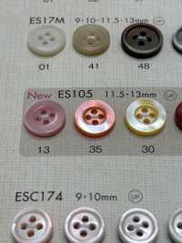 ES105 DAIYA BUTTONS Shell-like Polyester Button DAIYA BUTTON Sub Photo