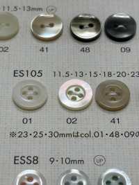 ES105 DAIYA BUTTONS Shell-like Polyester Button DAIYA BUTTON Sub Photo