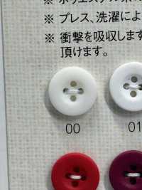 FN1 Polyester 4-hole Soft Material Button DAIYA BUTTON Sub Photo