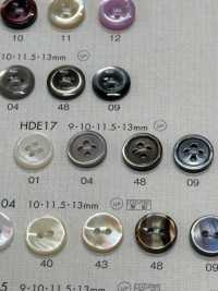 HDE17 DAIYA BUTTONS Impact Resistant HYPER DURABLE "" Series Shell-like Polyester Button "" DAIYA BUTTON Sub Photo