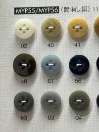 MYP56 Simple Matte 4-hole Button DAIYA BUTTON Sub Photo