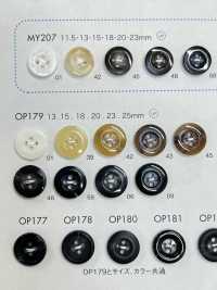 OP181 Polyester Resin 4-hole Button Sub Photo