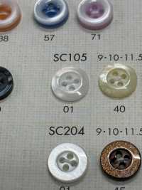 SC105 DAIYA BUTTONS Impact Resistant HYPER DURABLE "" Series Shell-like Polyester Button "" DAIYA BUTTON Sub Photo