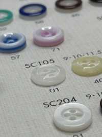 SC105 DAIYA BUTTONS Impact Resistant HYPER DURABLE "" Series Shell-like Polyester Button "" DAIYA BUTTON Sub Photo