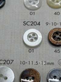 SC204 DAIYA BUTTONS Impact Resistant HYPER DURABLE "" Series Shell-like Polyester Button "" DAIYA BUTTON Sub Photo