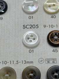 SC205 DAIYA BUTTONS Impact Resistant HYPER DURABLE "" Series Shell-like Polyester Button "" DAIYA BUTTON Sub Photo