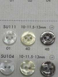 SU111 DAIYA BUTTONS Shell-like Polyester Button DAIYA BUTTON Sub Photo