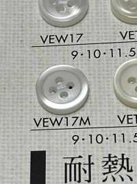 VEW17M DAIYA BUTTONS Shell-like Polyester Button DAIYA BUTTON Sub Photo