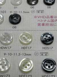 HDT17 DAIYA BUTTONS Impact Resistant HYPER DURABLE "" Series Shell-like Polyester Button "" DAIYA BUTTON Sub Photo