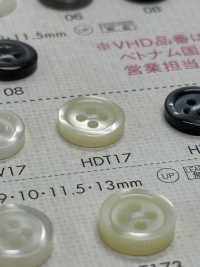 HDT17 DAIYA BUTTONS Impact Resistant HYPER DURABLE "" Series Shell-like Polyester Button "" DAIYA BUTTON Sub Photo