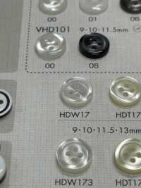 HDW17 DAIYA BUTTONS Impact Resistant HYPER DURABLE "" Series Shell-like Polyester Button "" DAIYA BUTTON Sub Photo