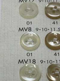 MV8 DAIYA BUTTONS Shell-like Polyester Button DAIYA BUTTON Sub Photo