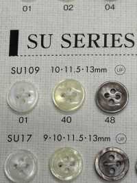 SU109 DAIYA BUTTONS Shell-like Polyester Button DAIYA BUTTON Sub Photo