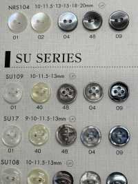 SU109 DAIYA BUTTONS Shell-like Polyester Button DAIYA BUTTON Sub Photo