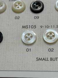 MS105 DAIYA BUTTONS Shell-like Polyester Button DAIYA BUTTON Sub Photo