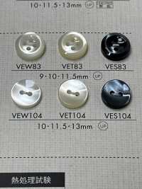 VEW104 DAIYA BUTTONS Shell-like Polyester Button DAIYA BUTTON Sub Photo