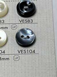 VES104 DAIYA BUTTONS Shell-like Polyester Button DAIYA BUTTON Sub Photo