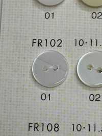 FR102 DAIYA BUTTONS Shell-like Polyester Button DAIYA BUTTON Sub Photo