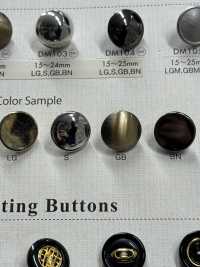 DM103 Metal Buttons For Simple Shirts And Jackets DAIYA BUTTON Sub Photo