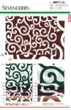 88217 SEVENBERRY® Scarce Arabesque Pattern