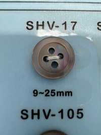 SHV17 4-hole, Bordered Shell Button DAIYA BUTTON Sub Photo