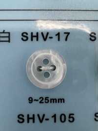 SHV17 4-hole, Bordered Shell Button DAIYA BUTTON Sub Photo