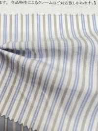 14380 Cordot Organics® 60 Single Thread Kraft Washer Finish Stripe[Textile / Fabric] SUNWELL Sub Photo