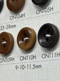 ONT10H Corozo Nut 4-hole Button DAIYA BUTTON Sub Photo